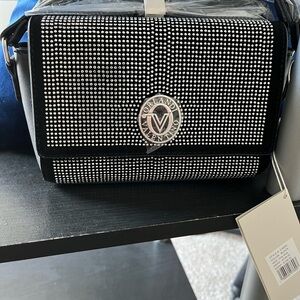 VALENTINO ORLANDI Black and Silver Women's Bag